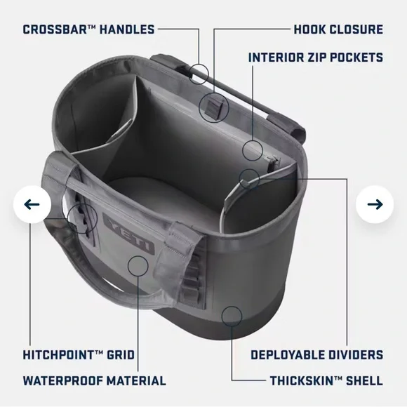 YETI Camino 35 Carryall Tote in Cape Taupe - Picture 7 of 7